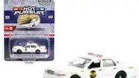 1998 Ford Crown Victoria Police Interceptor 1/64 Diecast Model - Secret Service Hot Pursuit Edition by Greenlight