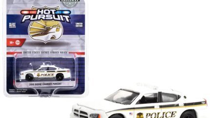 2010 Dodge Charger Pursuit US Secret Service Police 1/64 Diecast Model by Greenlight