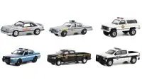 Hot Pursuit Series 44: Set of 6 Greenlight 1/64 Diecast Police Cars