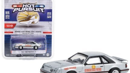1982 Ford Mustang GT Georgia State Patrol Diecast Model - Hot Pursuit Series 44 by Greenlight