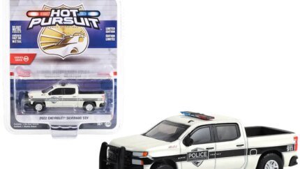 2022 Chevrolet Silverado SSV Police Diecast Model - Hot Pursuit Series 44 by Greenlight
