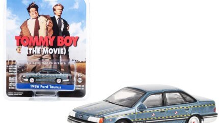 1986 Ford Taurus Diecast Model - Tommy Boy Movie Crash Test Car by Greenlight