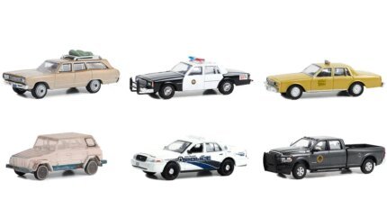 Hollywood Series Release 39: Set of 6 Greenlight 1/64 Diecast Model Cars