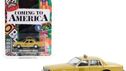 1981 Chevrolet Impala Taxi Diecast - 'Coming to America' Movie Collectible by Greenlight