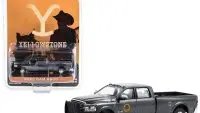 2020 Ram 2500 Pickup Truck Dark Gray Metallic 1/64 Diecast Model - Yellowstone TV Series by Greenlight