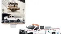 2018 Chevrolet Silverado 3500 Dually FDOT Road Ranger Diecast Model 1/64 by Greenlight
