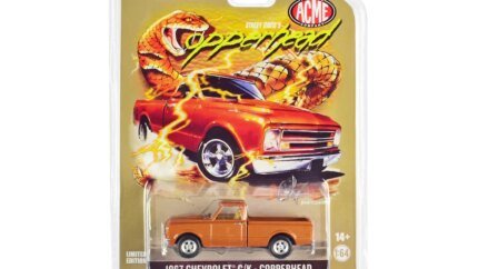 1967 Chevrolet C/K Pickup Truck Copperhead 1/64 Diecast Model by Greenlight for ACME