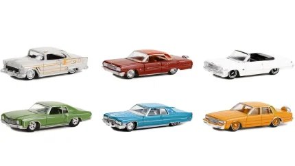 California Lowriders Series 2: Set of 6 Greenlight 1/64 Diecast Model Cars