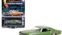 1970 Chevrolet Monte Carlo Green Metallic 1/64 Diecast - California Lowriders Series 2 by Greenlight