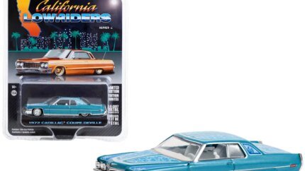 1972 Cadillac Coupe DeVille Custom Diecast Model - California Lowriders Series 2 by Greenlight