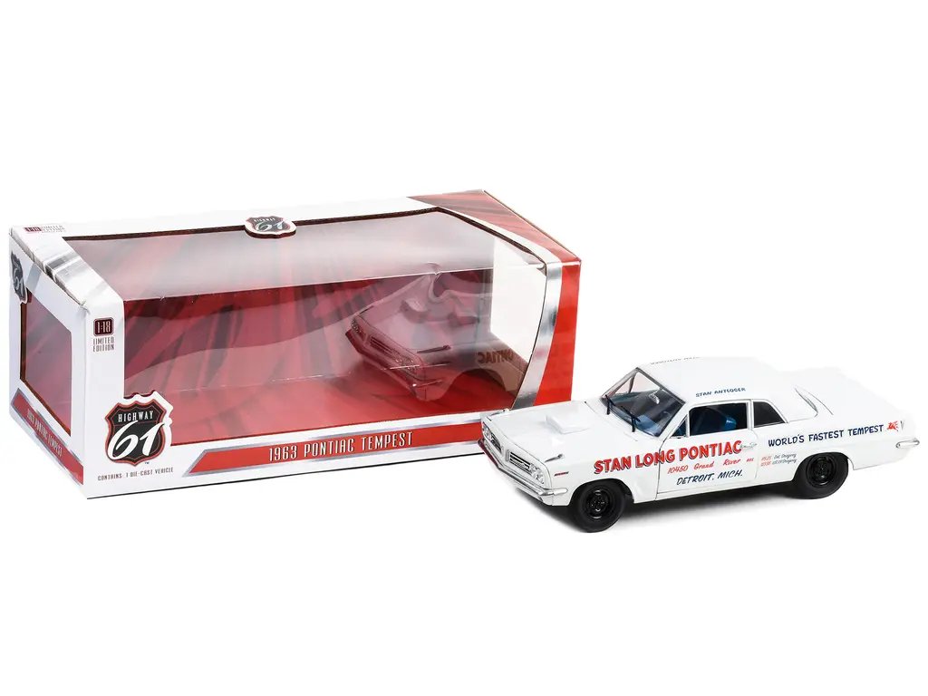 1963 Pontiac Tempest Diecast Model – World’s Fastest Tempest by Highway 61