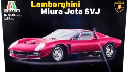 Build Your Dream: Italeri 1/24 Lamborghini Miura Jota SVJ Model Kit