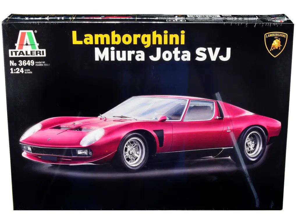 Diecast Model Cars wholesale toys dropshipper drop shipping Skill 2 Model Kit Lamborghini Miura Jota SVJ 1/24 Scale Italeri 3649 drop shipping wholesale drop ship drop shipper dropship dropshipping toys dropshipper diecast drop shipper dropshippers. Build Your Dream: Italeri 1/24 Lamborghini Miura Jota SVJ Model Kit
