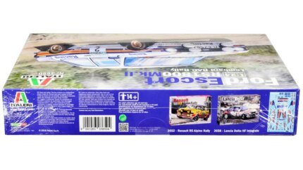 Build the Iconic 1981 Ford Escort RS 1800 Mk.II Rally Car: Italeri 1/24 Scale Model Kit