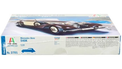 Build Your Dream: Italeri Mercedes Benz 540K 1/24 Scale Model Kit