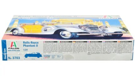 Build Your Dream: Italeri 1/24 Rolls Royce Phantom II Model Kit