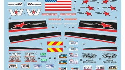 Build Your Dream: Italeri 1/24 Scale Western Star Classic 4964 Truck Model Kit