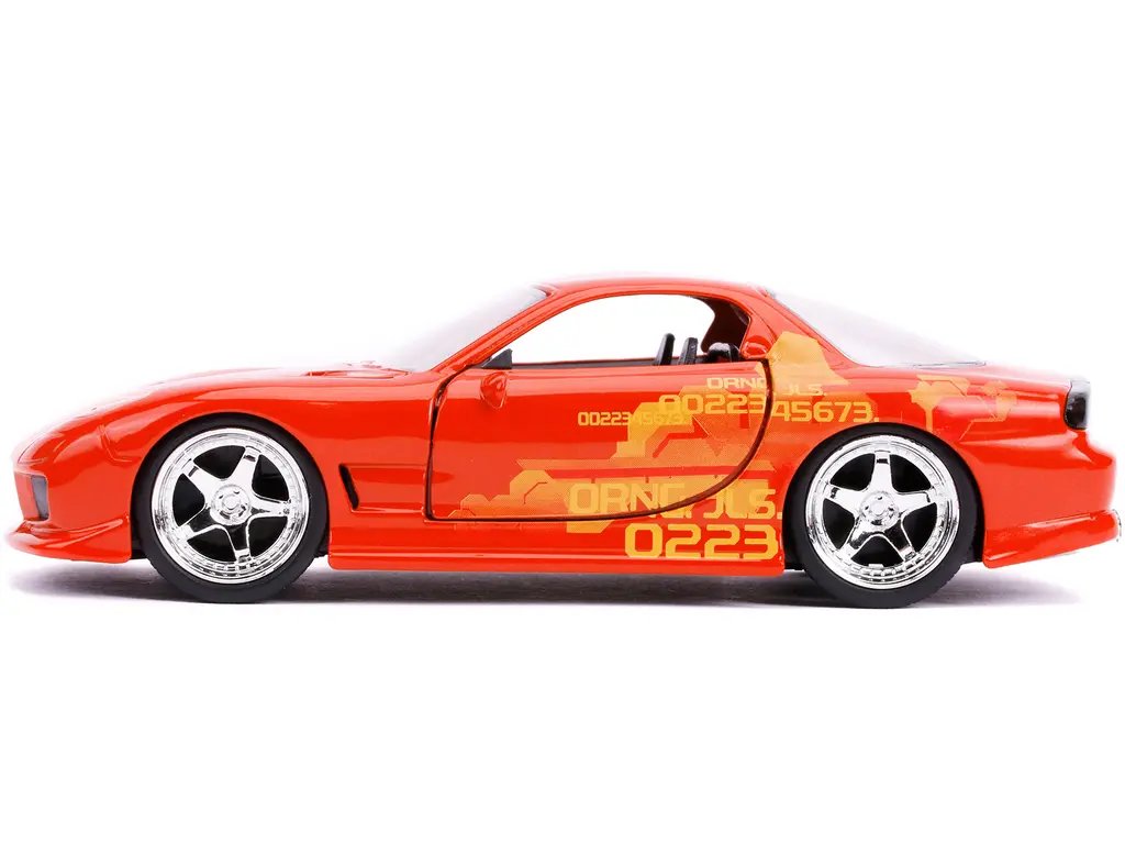 Buy Orange Julius’ Mazda RX-7: Iconic Orange Metallic with Graphics