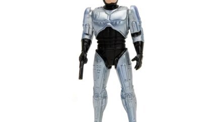 Ford Taurus OCP Matt Black 'Detroit Police' Robocop 35th Anniversary Diecast Model by Jada - 1/24 Hollywood Rides Series