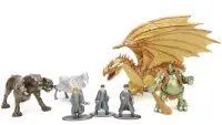 Harry Potter Wizarding World Diecast Figures Set of 7 by Jada - Collectible Magic