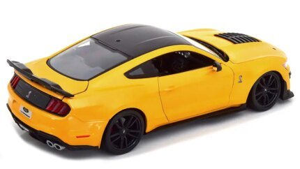 Buy 2020 Ford Mustang Shelby GT500 Yellow Diecast Model 1/18 by Maisto - Special Edition
