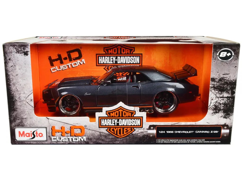 1968 Chevrolet Camaro Z/28 Harley Davidson Diecast Model 1/24 by Maisto