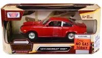 1974 Chevrolet Vega Red Diecast Model - Motormax Forgotten Classics 1/24