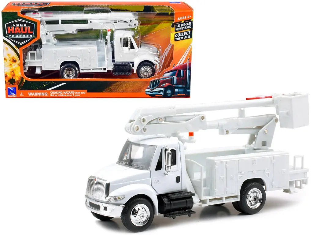 Diecast Model Cars wholesale toys dropshipper drop shipping International 4200 Line Maintenance Service Truck White Long Haul Trucker Series 1/43 New Ray NR15913E drop shipping wholesale drop ship drop shipper dropship dropshipping toys dropshipper d International 4200 Line Maintenance Diecast Model - Long Haul Trucker Series 1/43 by New Ray