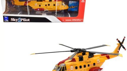 AgustaWestland AW101 Yellow Helicopter: Ultimate Canada Forces Search Aircraft