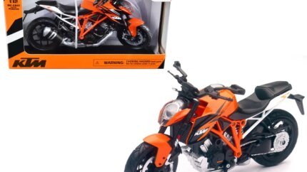 Buy KTM 1290 Super Duke R Orange 1/12 Diecast Model by New Ray - Perfect Gift for Motorcycle Enthusiasts